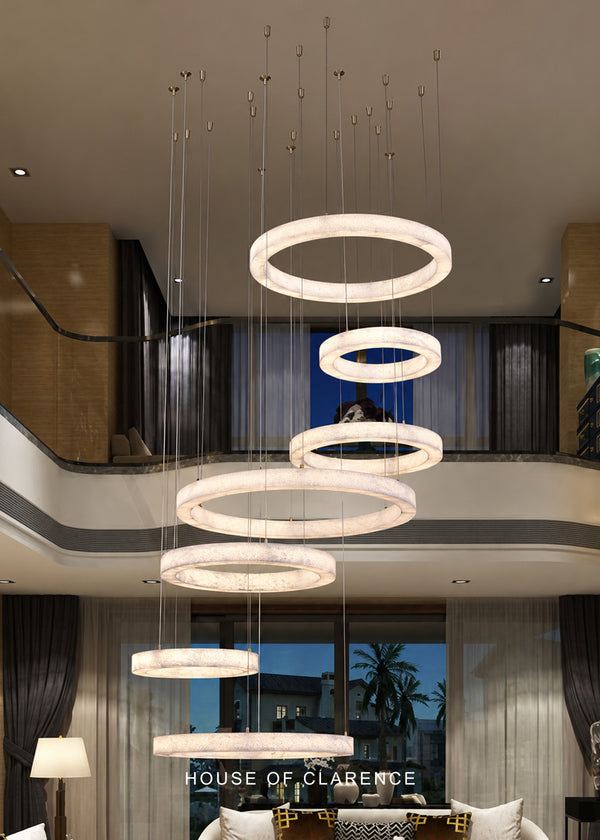 Modern Circular Suspension Lamp