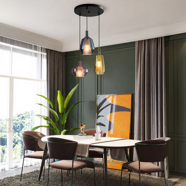 Modern Glass Pendant Light