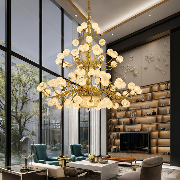 Luxury Alabaster Chandelier