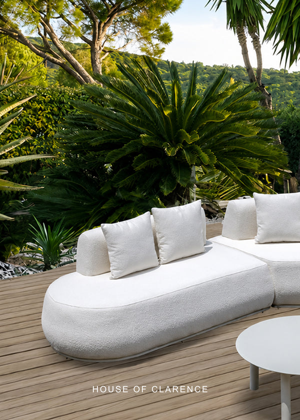 Curved Outdoor Modular Sofa Set