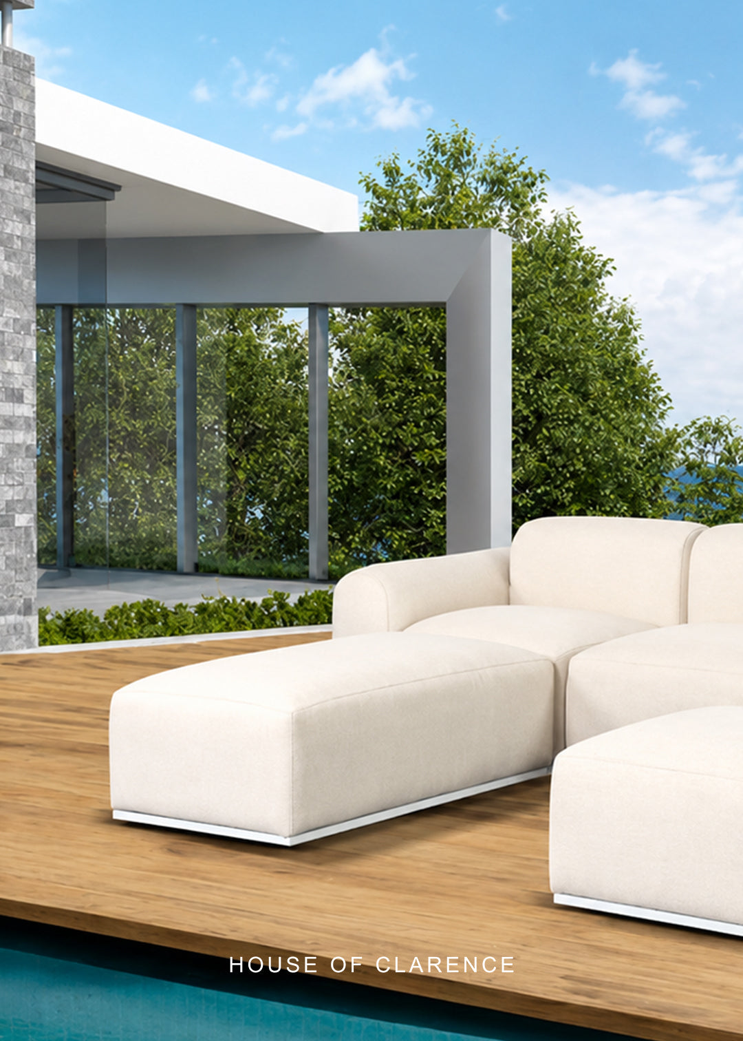 Modern Modular Outdoor Sofa