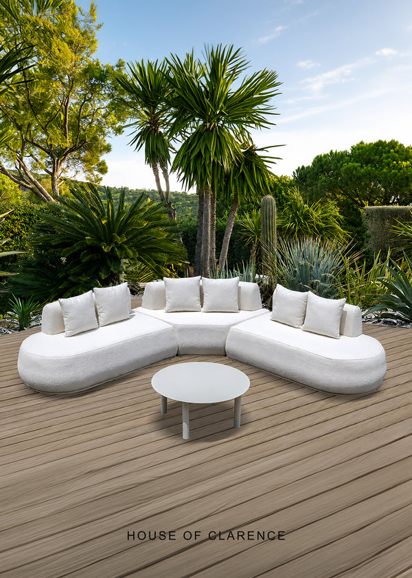 Curved Outdoor Modular Sofa Set