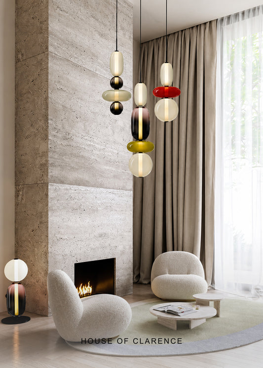 Contemporary Glass Pendant Light