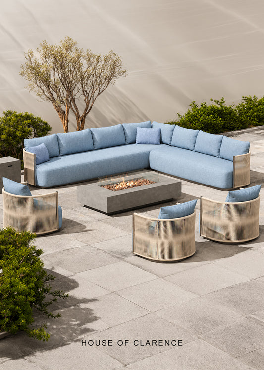 Contemporary Outdoor Sofa Set