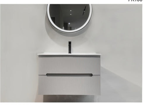 FK106 MDF Vanity Unit With Integrated Basin