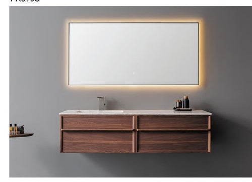 FK510S Black Walnut Vanity Unit