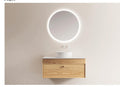 FK517 European Oak Solid Wood Vanity Unit