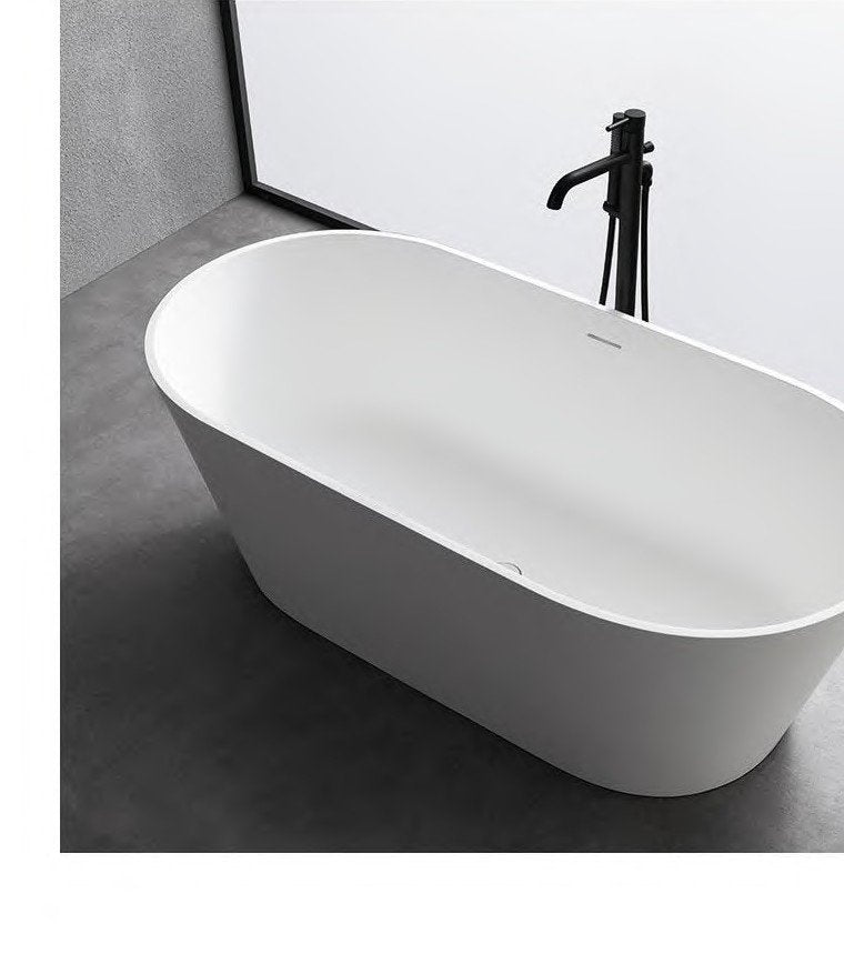 FS304 Solid Surface Freestanding Bathtub