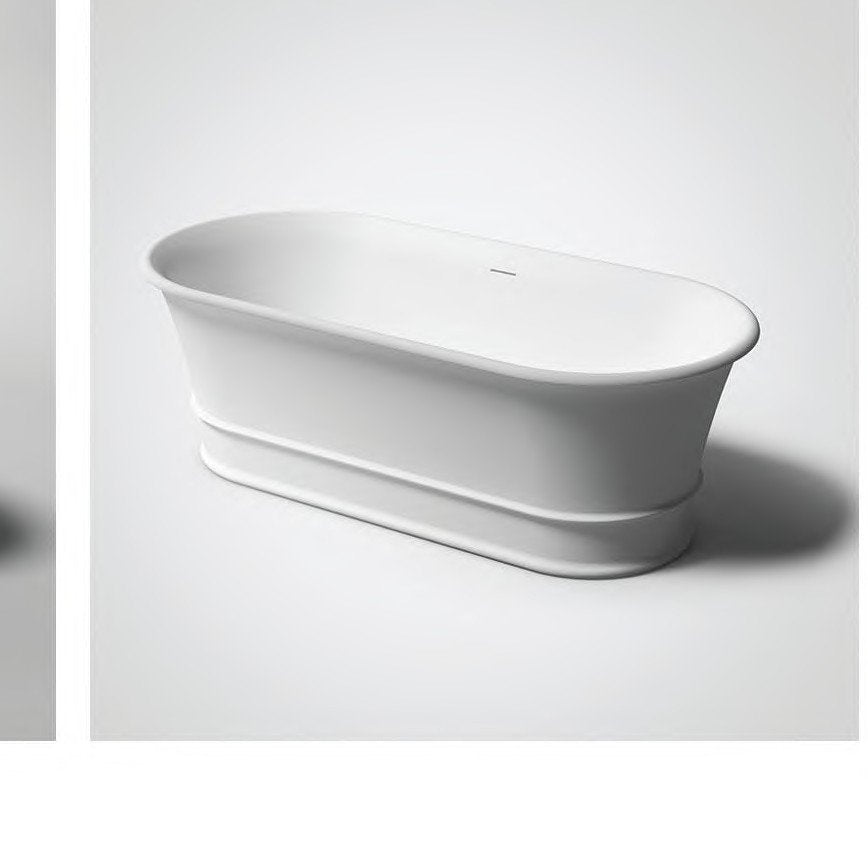 FS325 Solid Surface Freestanding Bathtub