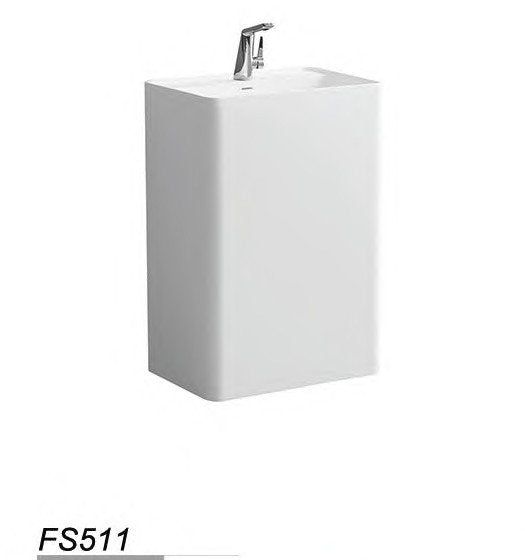 FS507 Solid Surface Freestanding Basin