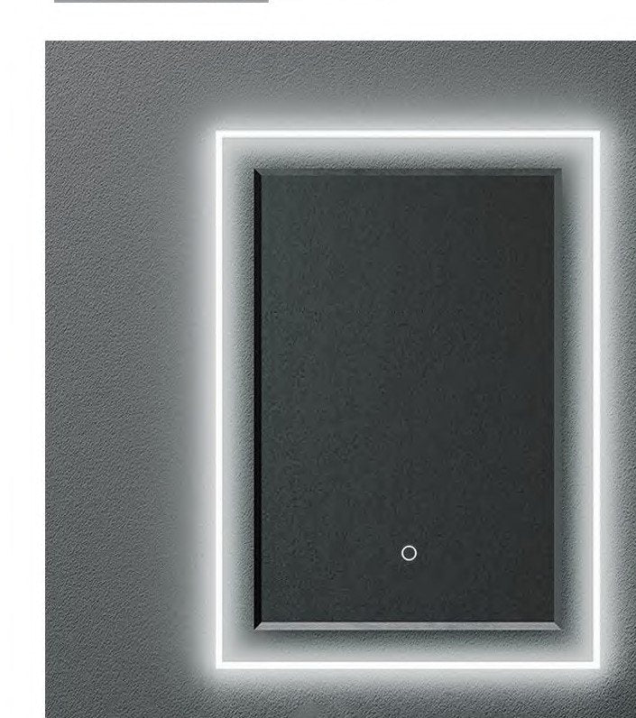 M208 Frameless Illuminated Mirror