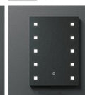 M211 Frameless Illuminated Mirror