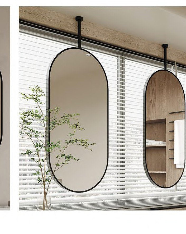 M601 Metal Framed Plain Mirror
