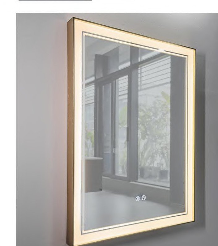 M635F Framed Illuminated Mirror