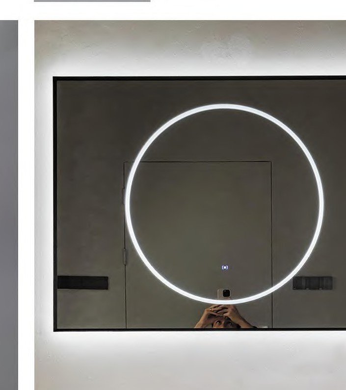 M639F Framed Illuminated Mirror