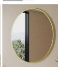 M643 Metal Framed Plain Mirror