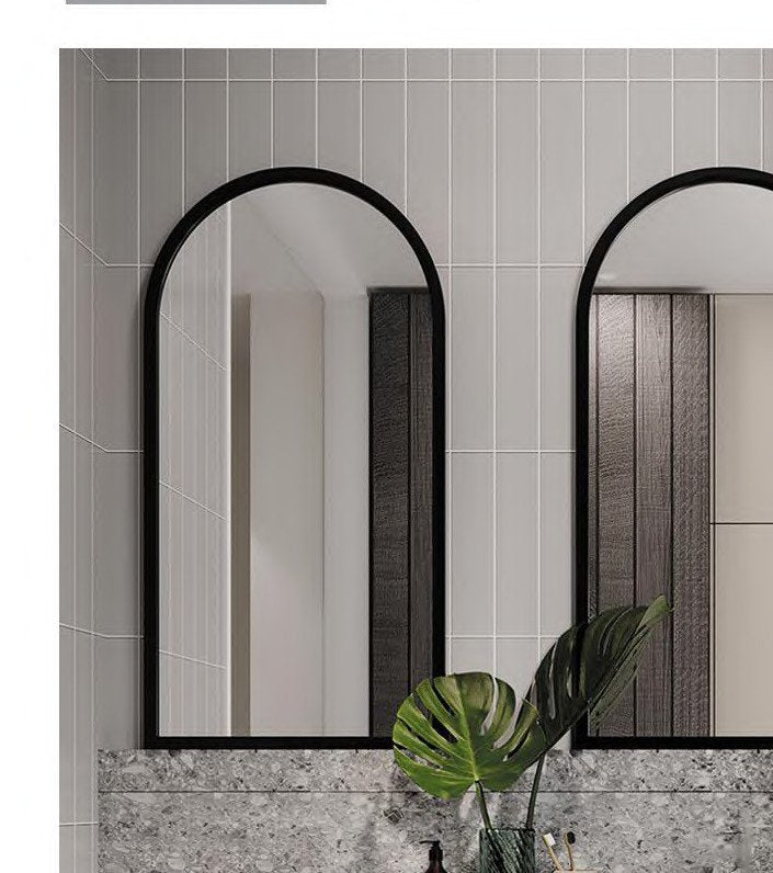 M653 Metal Framed Plain Mirror