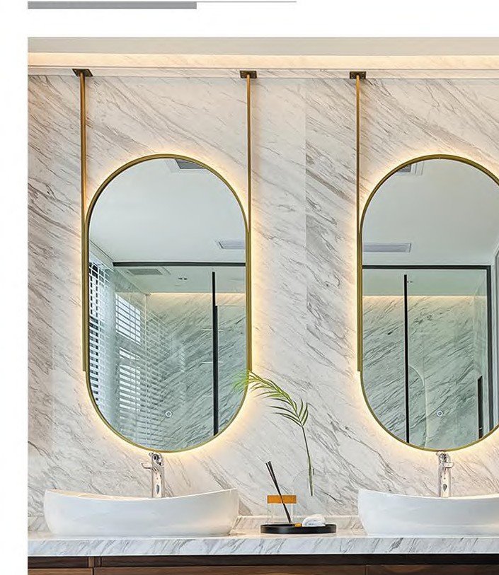 M655 Framed Illuminated Mirror